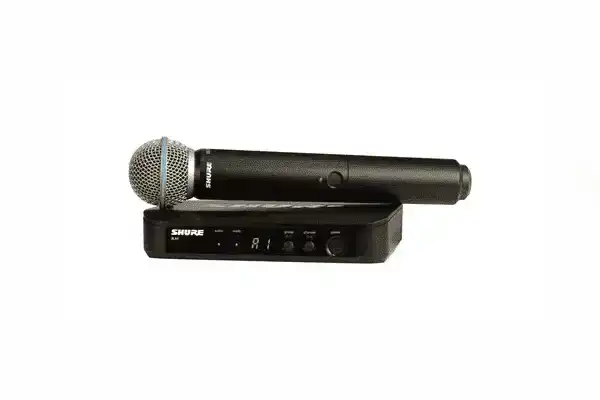 Shure BLX24/SM58 Vocal System with (1) BLX4 Wireless