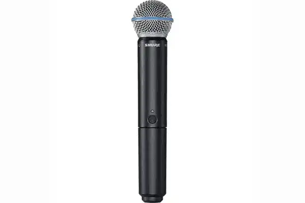 Shure BLX2/PG58 Handheld Transmitter with PG58 Microphone Microphones Shure