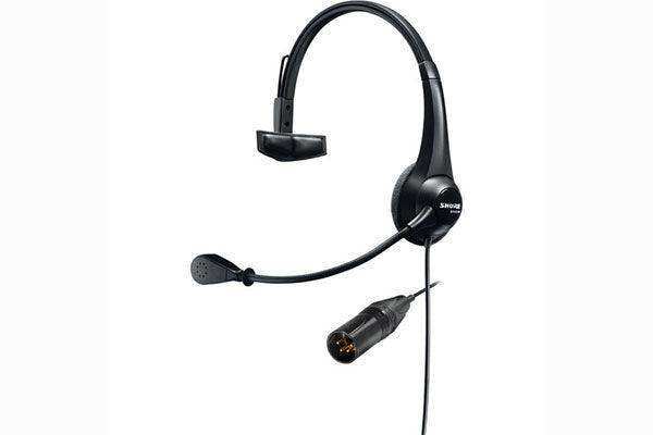 Shure BRH31M-NXLR4M Lightweight Single-Sided Broadcast Headset with Neutrik 4-Pin XLR cable Microphones Shure