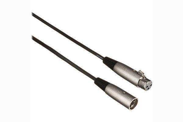 Shure C100J 100' Hi-Flex® Cable, Chrome XLR Connectors Microphones Shure
