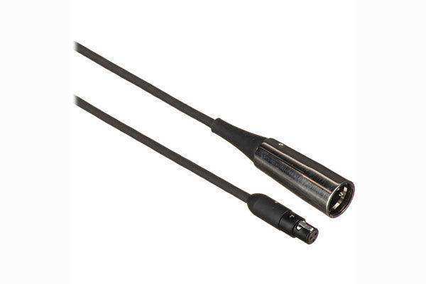 Shure C129 12' Cable, 3-Pin Mini Connector (TA3F) to Male XLR, Used with MX393 Microphones Shure