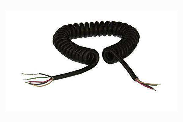 Shure C29C 6' Coiled Cable (4-Conductor, 2 Shielded), Used with 527B Microphones Shure