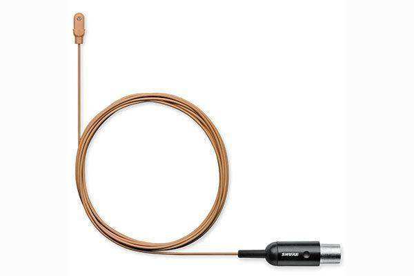 Shure DL4 DuraPlex Series Lavalier Microphone (Cocoa) Microphones Shure DL4C/O-LM3-A