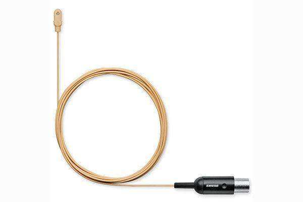 Shure DL4 DuraPlex Series Lavalier Microphone (Tan) Microphones Shure DL4T/O-LM3-A