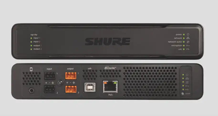 Shure IntelliMix P300-IMX Audio Conferencing Processor Audio Conferencing Shure