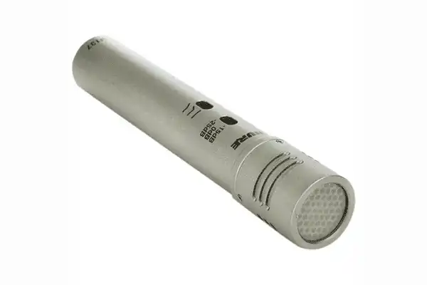 Shure KSM137/SL Cardioid Studio Condenser Microphone (Champagne), Foam Windscreen and Carrying Case Microphnes Shure