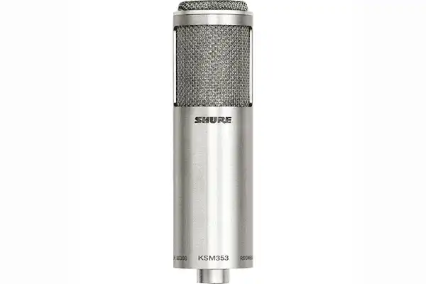 Shure KSM353/ED Premier Bi-Directional Ribbon Microphone with Roswellite™ Ribbon Technology Microphnes Shure