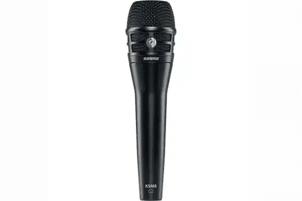 Shure KSM8/B Dualdyne Dynamic Handheld Vocal Microphone, Black Microphnes Shure
