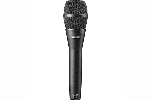 Shure KSM9/CG Dual Pattern (Cardiod/Supercardiod) Condenser Handheld Vocal Microphone (Charcoal) Microphnes Shure