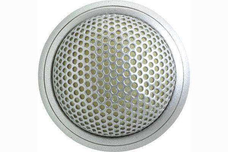 Shure MX395AL/BI Microflex Low-Profile Figure-8 Boundary Microphone for Installs (Silver) Microphnes Shure
