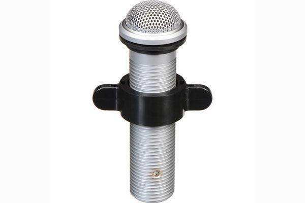 Shure MX395AL/O Microflex Low-Profile Omnidirectional Boundary Microphone for Installs (Silver) Microphnes Shure