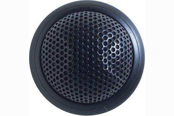 Shure MX395B/O Microflex Low-Profile Omnidirectional Boundary Microphone for Installs (Black) Microphnes Shure
