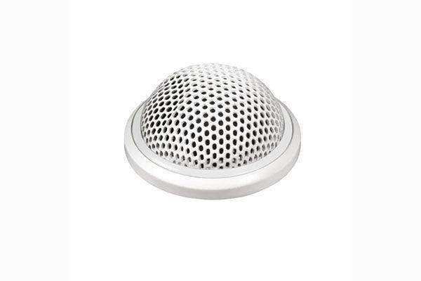 Shure MX395W/C Microflex Low-Profile Cardioid Boundary Microphone for Installs (White) Microphnes Shure