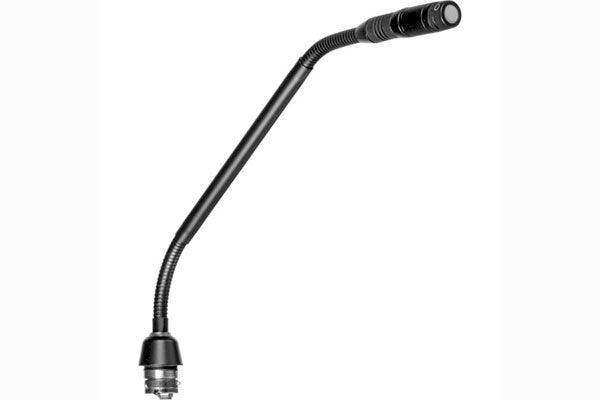 Shure MX410LPDF/C 10" Cardioid Dualflex Gooseneck Microphone with Bi-Color Status Indicator (Black) Microphnes Shure