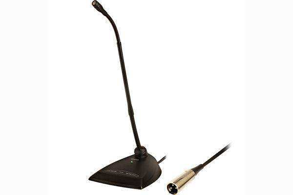 Shure MX412D/C Desktop-Mounted 12" Cardioid Gooseneck Microphone Microphnes Shure