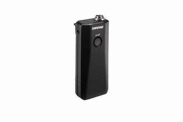 Shure MXW1/O=-Z10 Hybrid Bodypack Transmitter with Microphone (Z10: 1920 to 1930 MHz) Microphones Shure