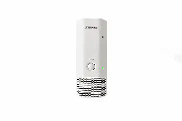 Shure MXW6W-C=-Z10 Cardioid Boundary Transmitter (White) Microphones Shure