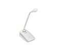 Shure MXW8W=-Z10 Desktop Gooseneck Base Transmitter (White) Microphones Shure