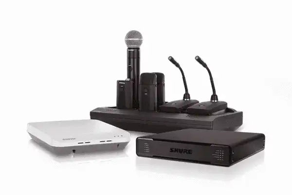 Shure MXWAPT8-Z11 + P300-IMX Bundle AV Conferencing Bundle - MXWAPT8-Z10+P300-P Microphones Shure