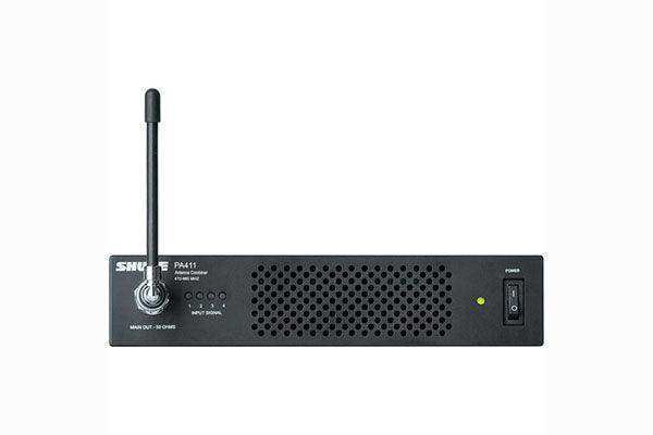 Shure PA411 Four Port Antenna Combiner Microphnes Shure