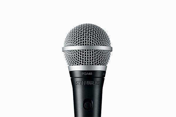 Shure PGA48-LC Cardioid dynamic vocal microphone - less cable Microphones Shure