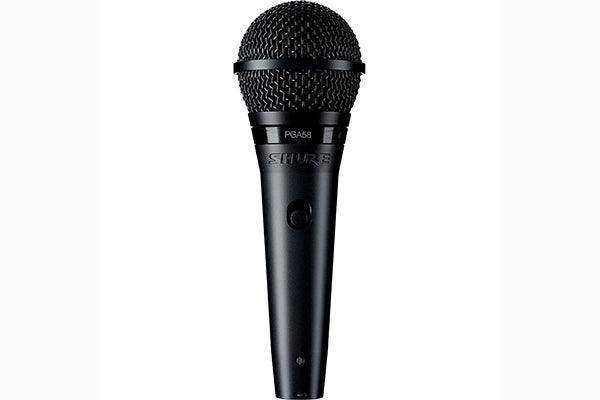 Shure PGA58BTS HANDHELD MIC W/STAND Microphnes Shure
