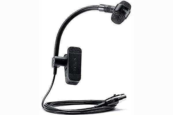 Shure PGA98H-XLR Cardioid condenser gooseneck instrument microphone - XLR-XLR cable Microphnes Shure