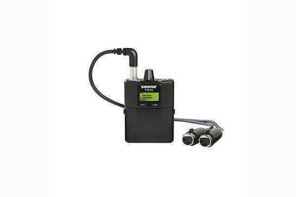 Shure PSM900 Wired Bodypack Personal Monitor - P9HW Microphnes Shure