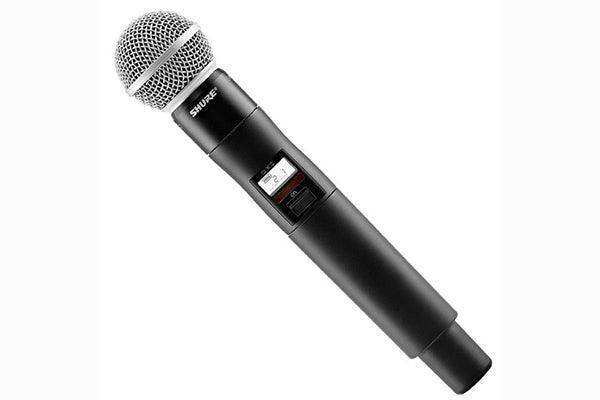 Shure QLXD2/SM58 Handheld Transmitter with SM58® Microphone Microphones Shure