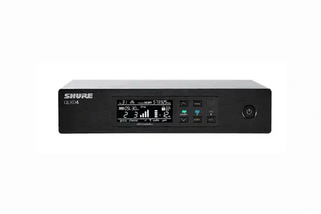 Shure QLXD4 Series Single-Channel Digital Half-Rack Wireless Mic Receiver Microphones Shure QLXD4=-G50 470-535MHZ