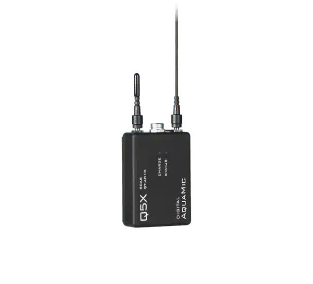 Shure QTAD10A Q5X AquaMic Waterproof Bodypack Wireless Transmitter Microphones Shure QTAD10A=-G56