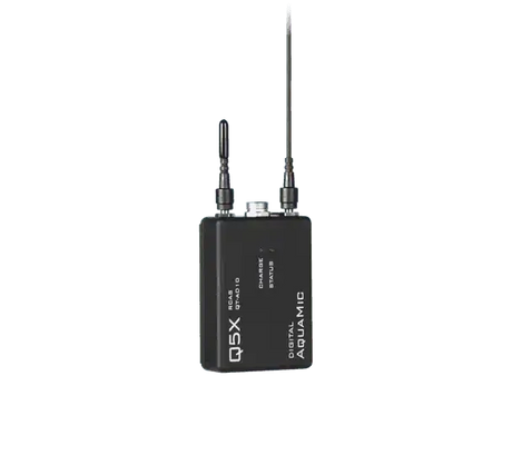 Shure QTAD10A Q5X AquaMic Waterproof Bodypack Wireless Transmitter Microphones Shure QTAD10A=-G56