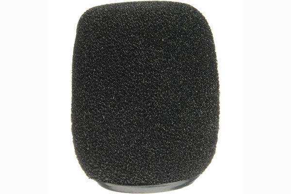 Shure RK183WS Black Snap-Fit Foam Windscreens for MX183, MX184, MX185, BETA 98, WH30, WL183, WL184, WL185 (Contains Four) Microphones Shure