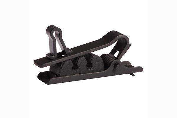 Shure RPM40STC/B SINGLE MOUNT BLACK TIE CLIP, QTY. 3 (Priced Individually, Must be purchase in quantities of 4) Microphones Shure