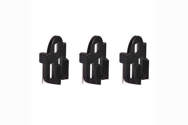 Shure RPM40SVM/B BLACK VAMPIRE STICKY CLIP, QTY. 3 Microphones Shure