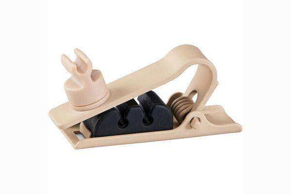 Shure RPMDL4DTC/T DUAL TIE CLIP, TAN, QTY. 3 Microphones Shure