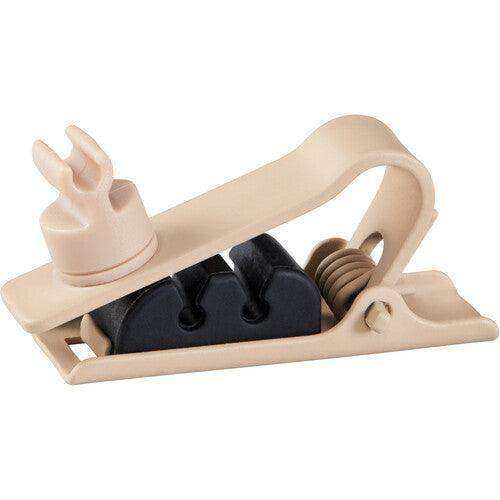 Shure RPMDL4STC/C SINGLE TIE CLIP, COCOA, QTY. 3 Microphones Shure