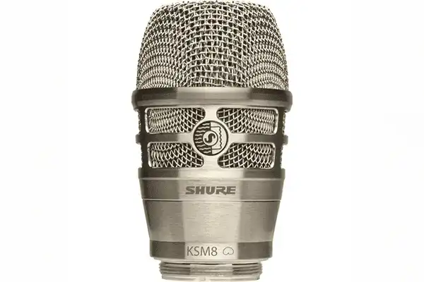 Shure RPW170 KSM8 Dualdyne Cardioid Dynamic Wireless Microphone Capsule (Nickel) Microphnes Shure