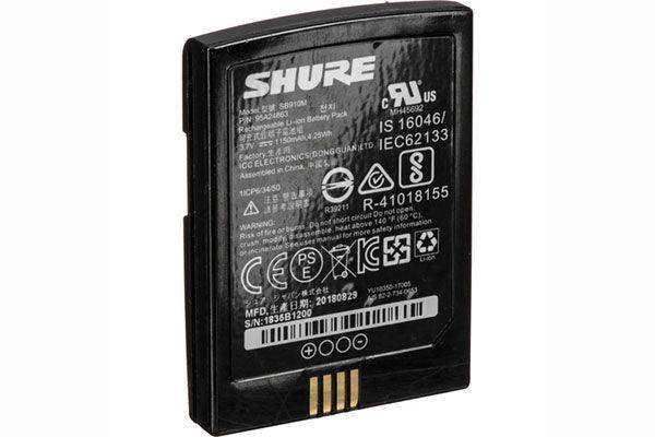 Shure SB910M Battery for ADX1M transmitter Microphones Shure