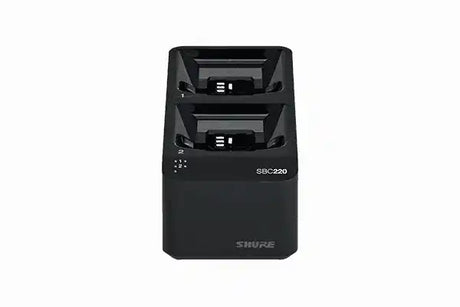 Shure SBC220 2-Bay Networked Docking Charger Battery Shure