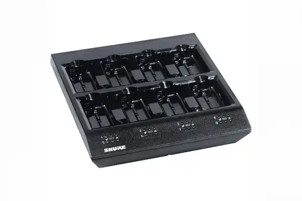 Shure SBC800-US 8-Bay Shure Battery Charger Battery Shure