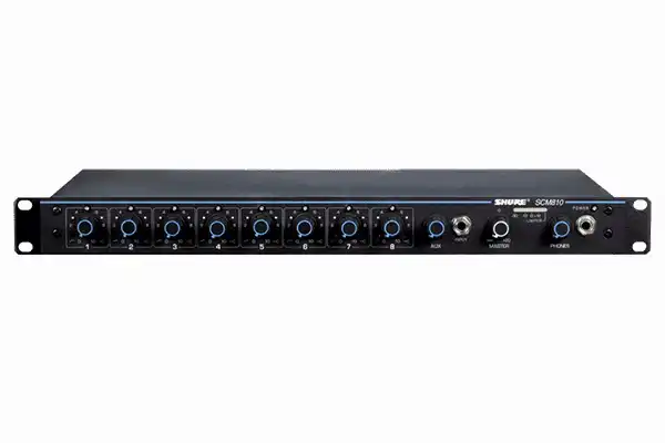 Shure SCM810 8-Channel Automatic Mixer Audio Components Shure