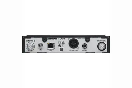 Shure SLXD14/153T Combo System with SLXD1 Bodypack, SLXD4 Receiver, and MX153T Earset Headworn Microphone Microphones Shure