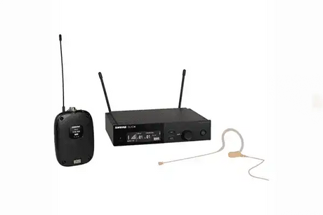 Shure SLXD14/DL4B Digital Wireless DuraPlex Omni Lavalier Microphone System (G58: 470 to 514 MHz) - SLXD14/DL4B-G58 Microphones Shure