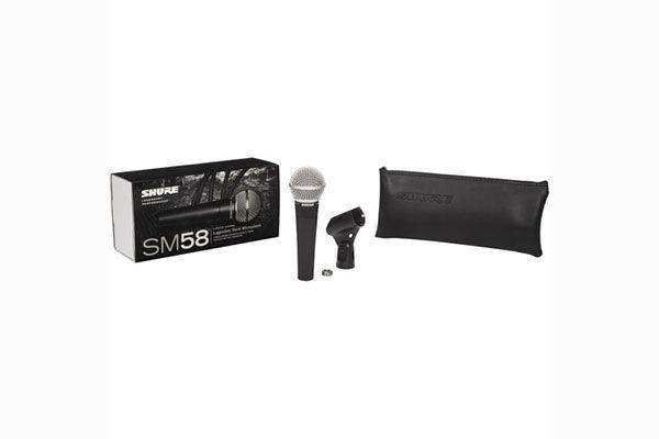 Shure SM58-LC Cardioid Dynamic Microphone Microphones Shure