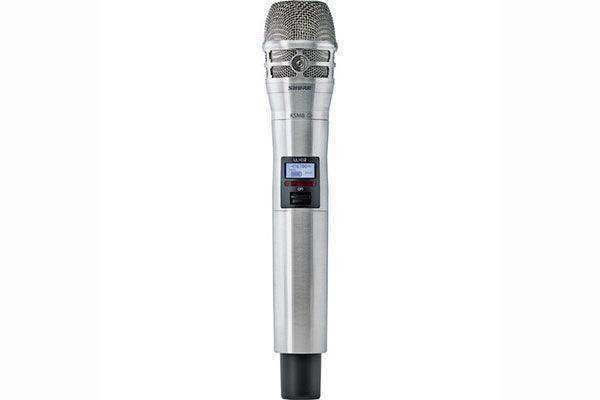 Shure ULXD2/K8N Digital Handheld Wireless Microphone Transmitter with KSM8 Capsule (Nickel) Microphones Shure