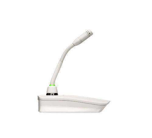 Shure ULXD8 Digital Wireless Gooseneck Base Transmitter with No Mic (White, G50) - ULXD8W=-G50 Microphones Shure