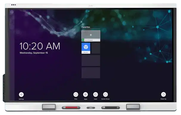 SMART Board 6000 Series 65" 4K Pro Interactive Display w/ iQ and Meeting Pro Software (White Bezels) - SBID-6265S-V3-PW Interactive Displays Smart Technologies