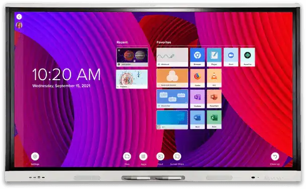 SMART Board 6075S-V3 75" interactive display with iQ and SMART Learning Suite Interactive Displays Smart Technologies