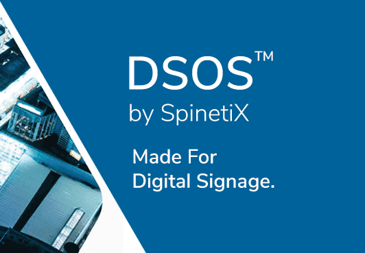 SpinetiX 1 annual license for SYSTEMS on 1 HMP400/W - SX-SE-DSOS-1Y-SYSTEMS Digital Signage SpinetiX